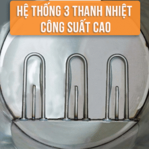 Nồi điện nấu phở 10 lít với thanh nhiệt được lắp sát đáy nồi tiết kiệm diện tích