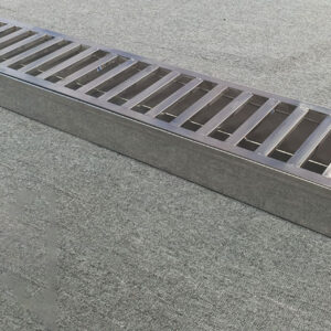 thoát sàn inox cho nhà hàng 100x20x10cm Vật liệu Inox 304