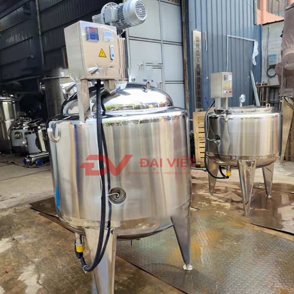 Nồi nấu có cánh khuấy 400L với Mạch điều khiển nhiệt độ được thiết kế với cảm biến nhiệt Nồi nấu có cánh khuấy 400L với Mạch điều khiển nhiệt độ được thiết kế với cảm biến nhiệt