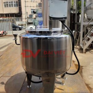 Nồi nấu tương ớt có cánh khuấy 60L với hệ thống gia nhiệt bằng nước hoặc dầu