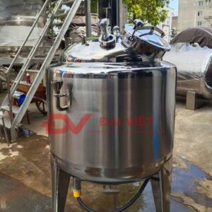 Nồi nấu tương ớt có cánh khuấy 70L được làm từ inox 304 chống gỉ