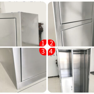 Tủ quần áo 3 cửa mái dốc 900x420x1800mm Thiết kế mái dốc thông minh tránh bụi bẩn