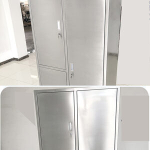 Tủ quần áo 3 cửa mái dốc 900x420x1800mm các góc cạnh được bo tròn để tránh đứt tay