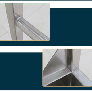 Tủ quần áo 3 cửa mái dốc 900x420x1800mm với chất Liệu Khung làm từ tấm Inox 304 dày 1mm