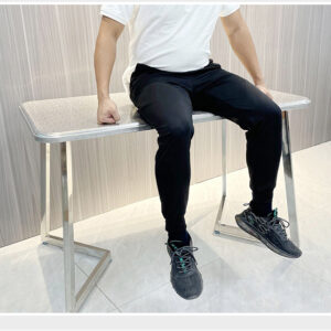 bàn inox chữ nhật chân cong 120x60x75cm với các mối hàn được thực hiện bằng công nghệ hàn TIG có khí Ar bảo vệ chống oxi hóa