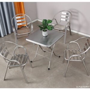 bàn inox tròn xếp gọn 120x72cm khả năng xếp gọn linh hoạt giúp tiết kiệm không gian