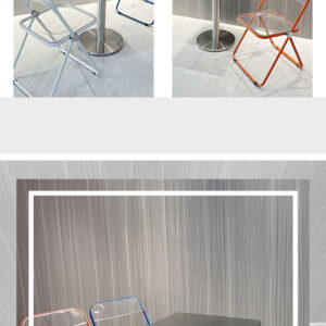 bàn inox vuông chân tròn 50x50x74cm sử dụng máy chấn CNC giúp các mép gấp an toàn, bền bỉ và đẹp mắt.