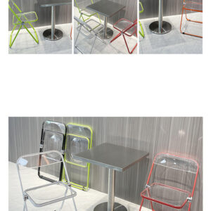 bàn inox vuông chân tròn 70x70x74cm với mặt bàn được chấn dập bằng máy chấn CNC thủy lực, đường nét sắc sảo, chắc chắn