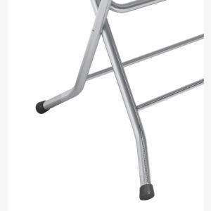 bàn inox vuông xếp gọn 70x70x75cm có thanh tăng cứng inox hộp 25×25 mm