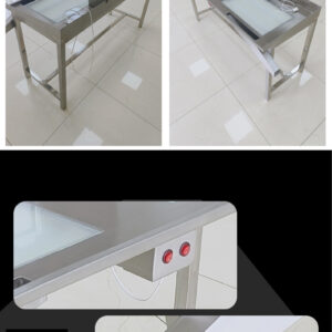 bàn sơ chế inox 150x60x80cm Sử dụng máy chấn CNC giúp các mép gấp an toàn, bền bỉ và đẹp mắt.