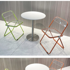 ghế dựa inox 47x49x74cm có Vật Liệu ống tròn phi 32.