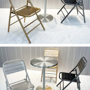 ghế dựa inox 50x43x85cm có Vật Liệu ống tròn phi 32.