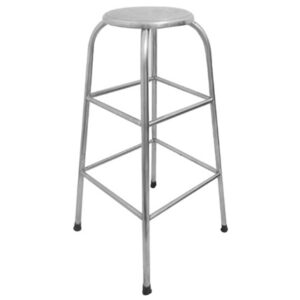 ghế inox cao 240x240x450mm với Vật Liệu ống tròn phi 32.