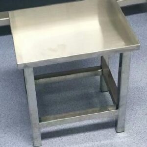 ghế inox cao 320x240x450mm với Vật Liệu ống tròn phi 32.