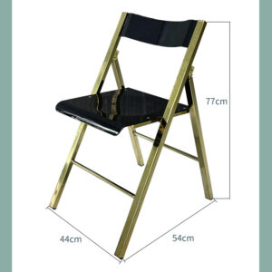 ghế xếp inox 44x54x77cm Các mối hàn được thực hiện bằng công nghệ hàn TIG có khí Ar bảo vệ chống oxi hóa