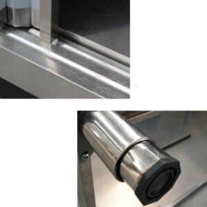 tủ chén inox 2 cửa 1500x600x800mm Độ bền cao, không gỉ sét