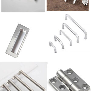 tủ chén inox 4 cửa 2000x600x800mm Cánh khung kính 5mm cường lực