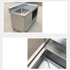 tủ chén inox có bồn rửa 1200x500x700mm Số Tầng 2 Tầng