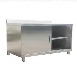 tủ chén inox cửa trượt 1000x500x800mm Độ bền cao, không gỉ sét