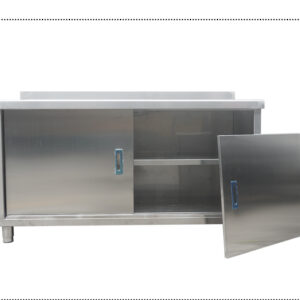 tủ chén inox cửa trượt 1000x500x800mm Số cửa 2 cửa trượt với 4 ngăn chứa đồ