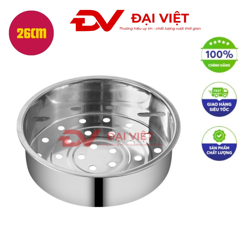 xửng hấp inox 26cm