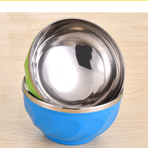 chén inox 304 2 lớp đa dạng màu sắc và hình ảnh cho bé lựa chọn