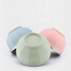 chén inox cách nhiệt 2 lớp 17x9.5cm Độ bền cao, không gỉ sét, thẩm mỹ và an toàn