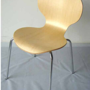 ghế cafe chân inox uốn cong GC27 với Vật Liệu ống inox tròn phi 32