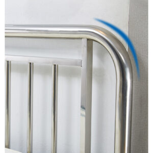 giường inox 1m8x2m chân giường ống inox đường kính 32 mm