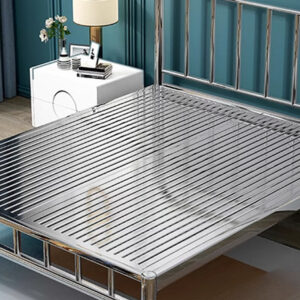 giường inox đôi mỗi ngăn có ổ khóa riêng biệt giúp bảo mật tài liệu