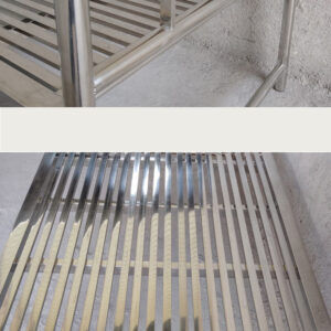 giường y tế inox 2150x900x500mm mỗi ngăn có ổ khóa riêng biệt giúp bảo mật tài liệu