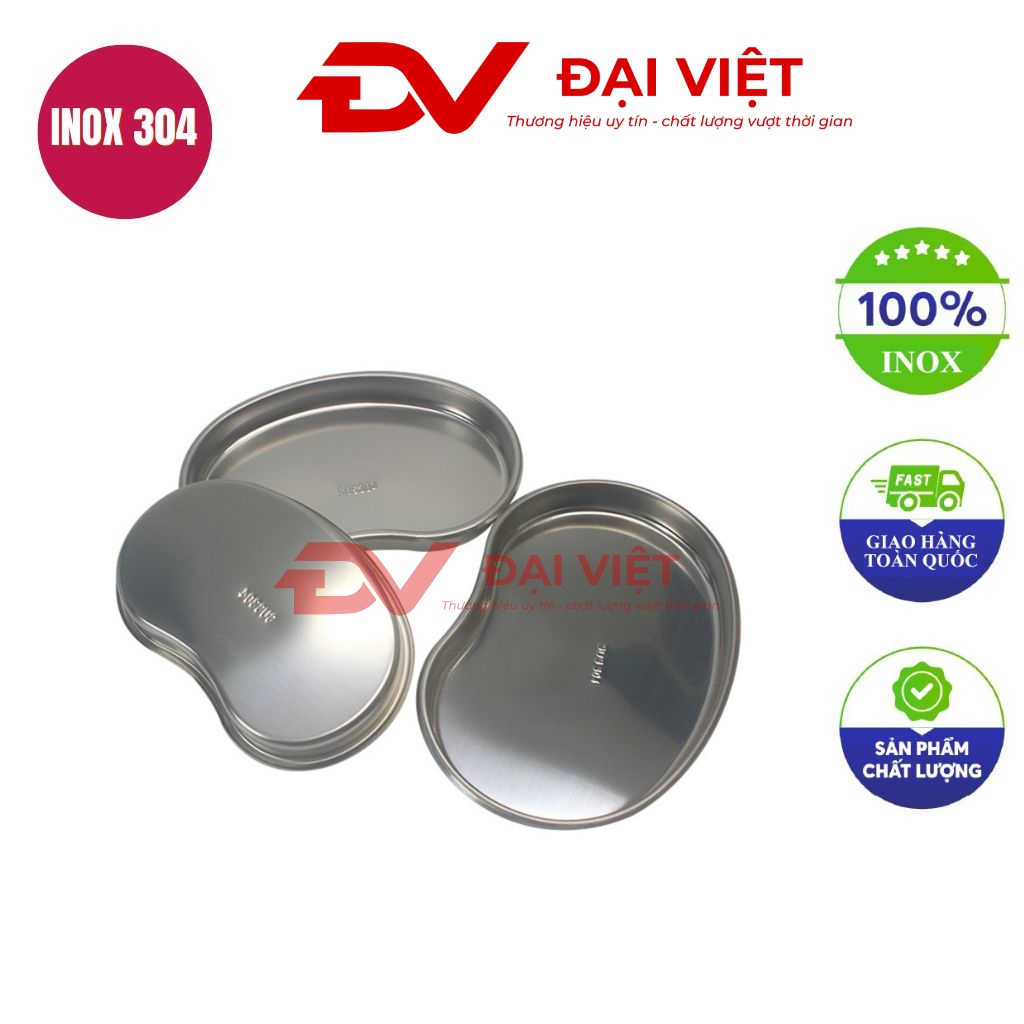 khay quả đậu inox 21x4cm