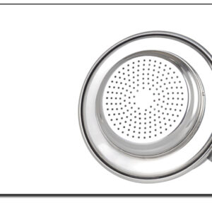 phin pha cafe inox 12x8cm Lỗ trên thân gài phin cà phê cũng được phân bổ đồng đều và có mật độ dày