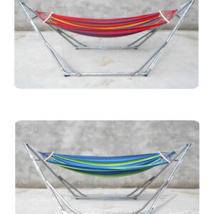 võng xếp inox 249x85x98cm Chất Liệu Khung Inox 304 cao cấp chống gỉ, có thể gấp gọn mang đi tiện lợi