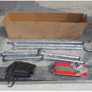 võng xếp inox 260x107x100cm Khả năng chịu tải của võng 150Kg