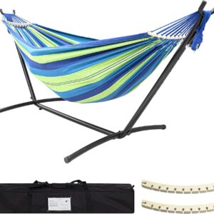 võng xếp inox 260x110x107cm Khả năng chịu tải của võng 150Kg