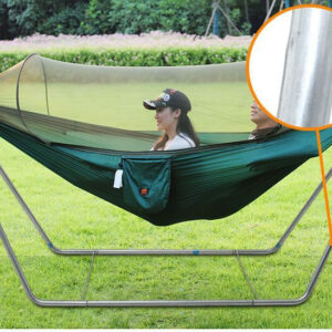 võng xếp inox 280x85x110cm Khả năng chịu tải của võng 150Kg