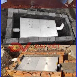 được lắp đặt âm sàn bên dưới nhà hàng, khách sạn