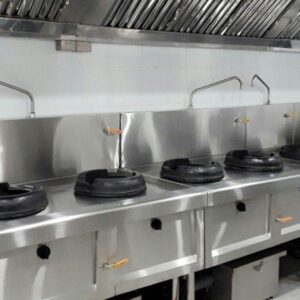 Bếp ga công nghiệp 1 họng kiềng tô có gáy  Nguyên liệu Gas