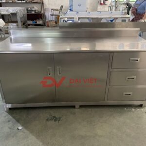 Chậu rửa chén 2 ngăn lớn 1800x600x800mm 1