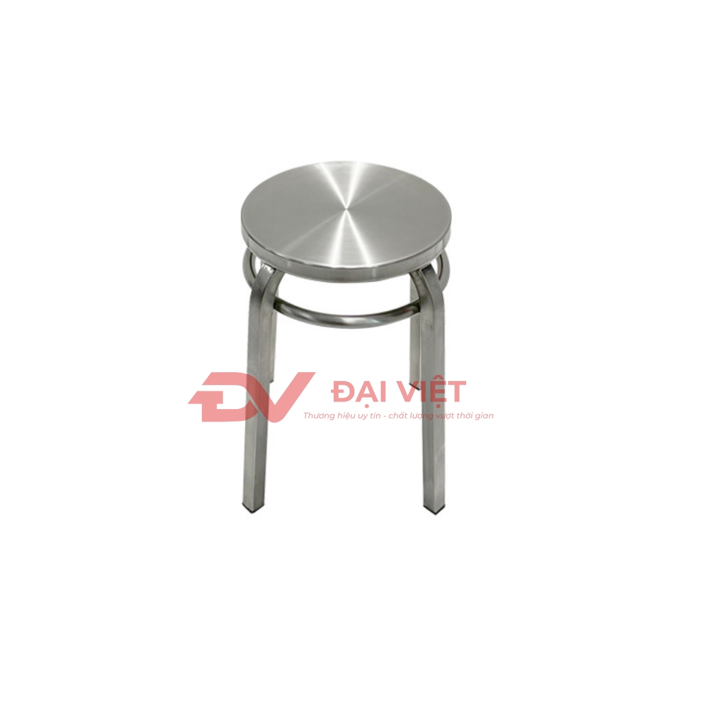 Ghế inox tròn, ghế đôn inox