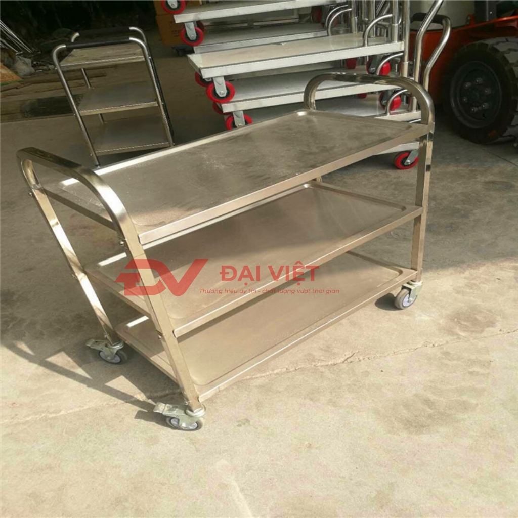 Gia công 2000 xe đẩy inox