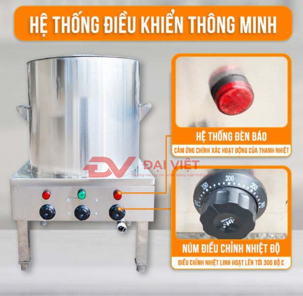 Hệ thống điều khiển nồi nấu cháo điện thông mi