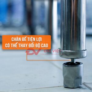 chân đế nồi nấu phở điện có thể điều chỉnh độ cao
