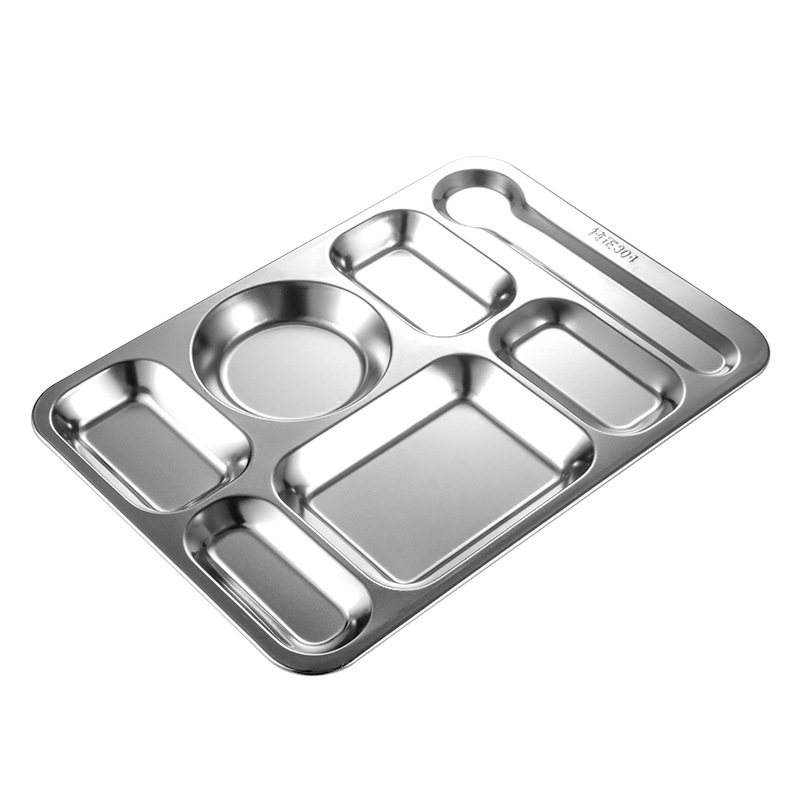 Phân loại khay cơm inox theo số ngăn