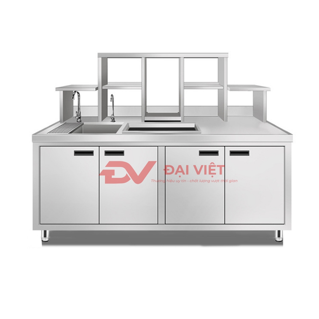 Quầy pha chế inox, quầy bar inox