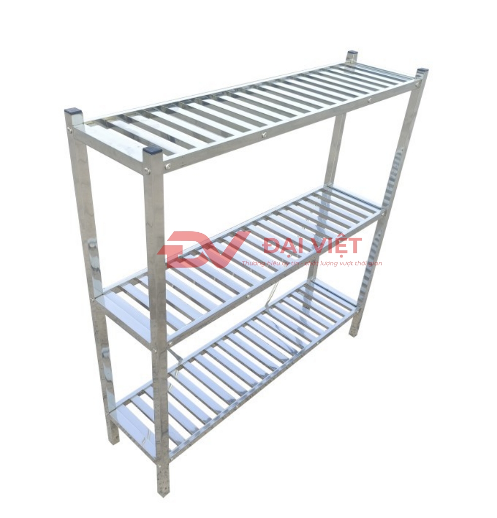 Thiết Kế kệ inox đa dạng số tầng và tùy chỉnh