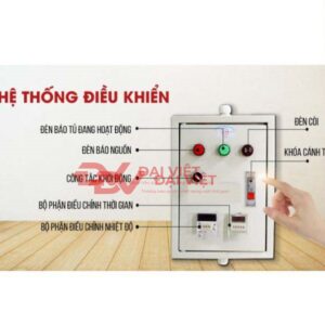 Hệ thống điều khiển của tủ hấp cơm công nghiệ