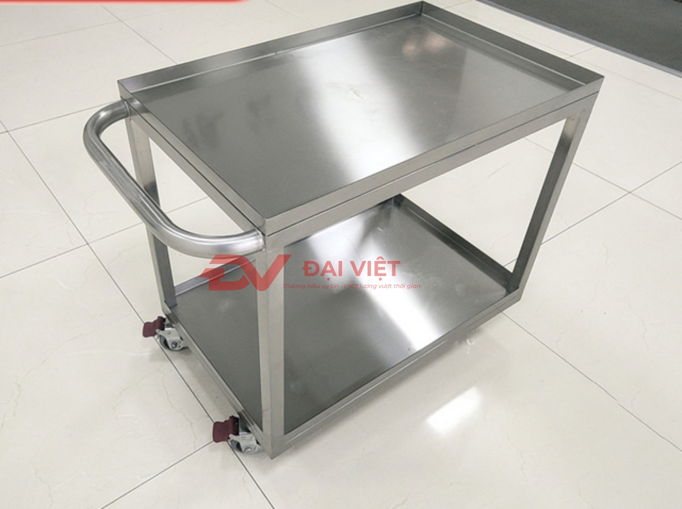 Xe đẩy inox