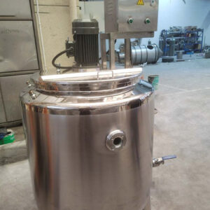 bồn khuấy gia nhiệt 2 lơp có cánh khuấy 500l 11